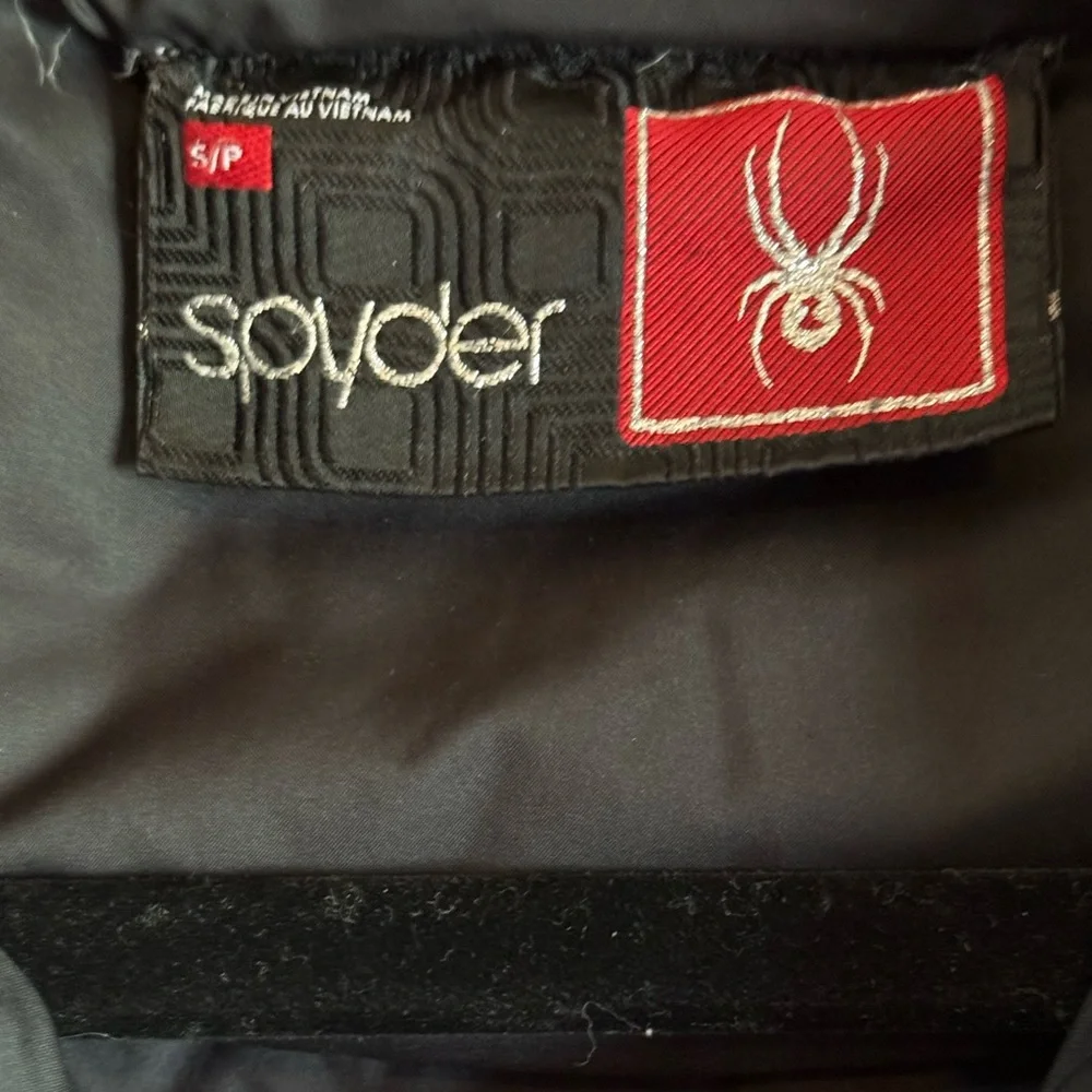 Spyder Women's Black Goose Down Puffer Jacket - Picture 5 of 8